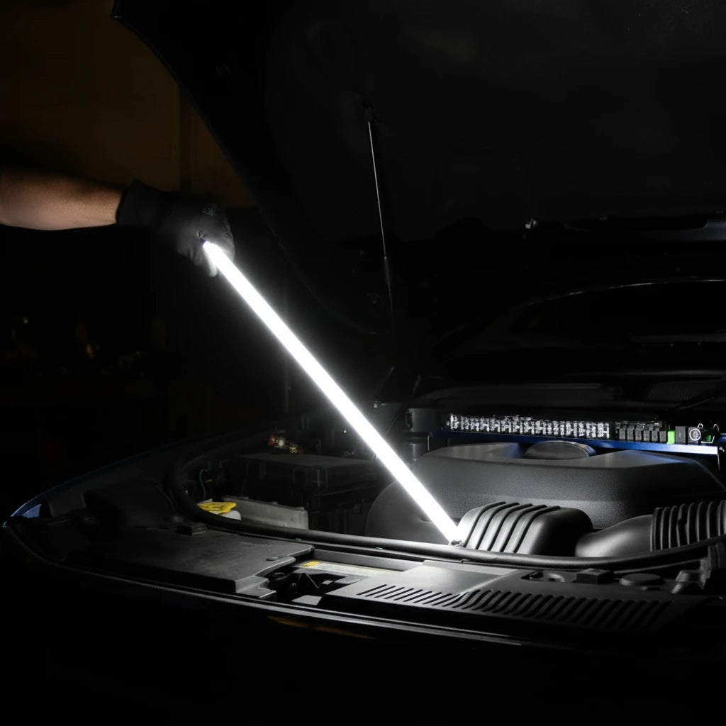 New Professional Work Portable Light Bendable Flexible High-Lumen LED Lights Tool for Grill Inspections Auto Repair Inspections
