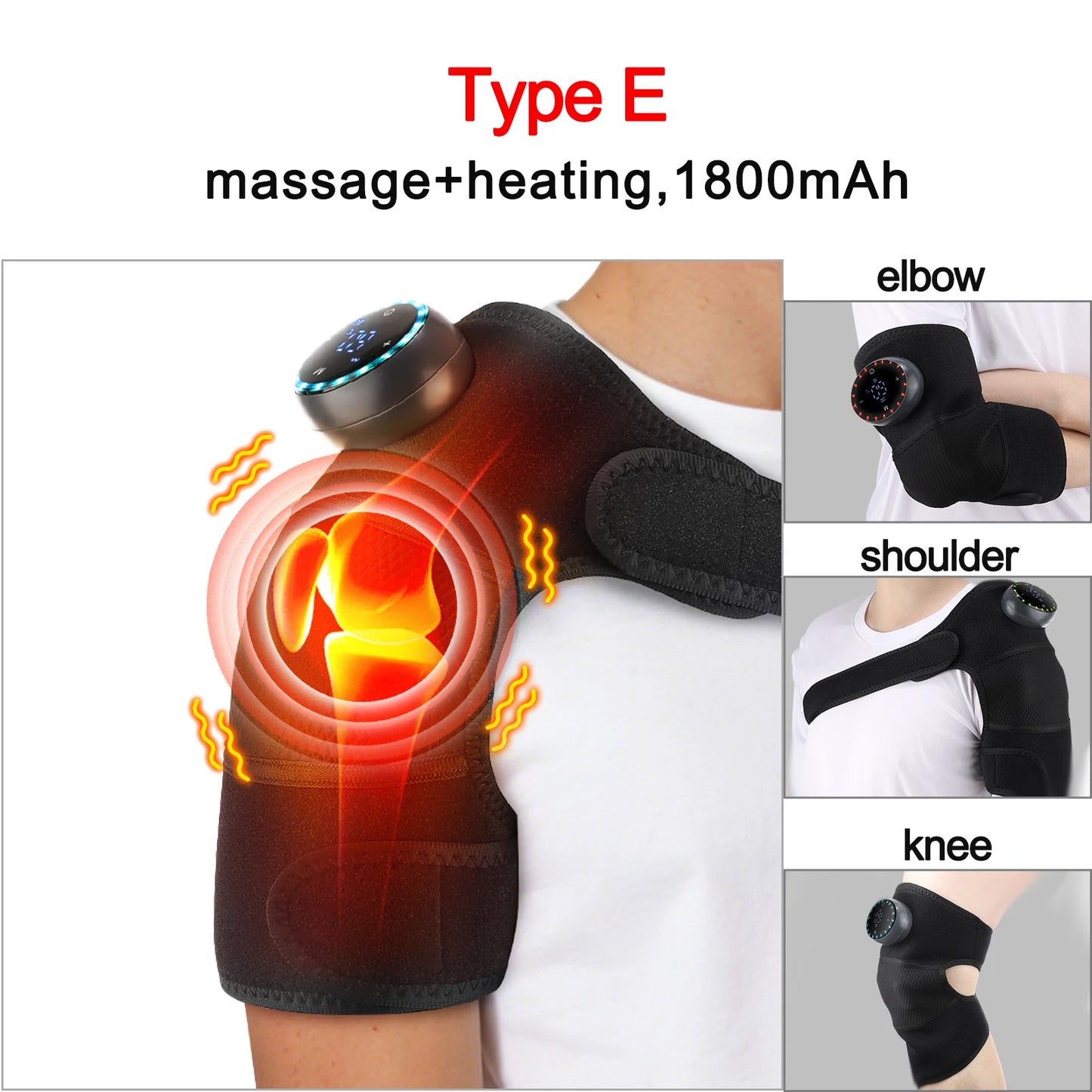 Electric Shoulder & Neck Heating Pad Massager