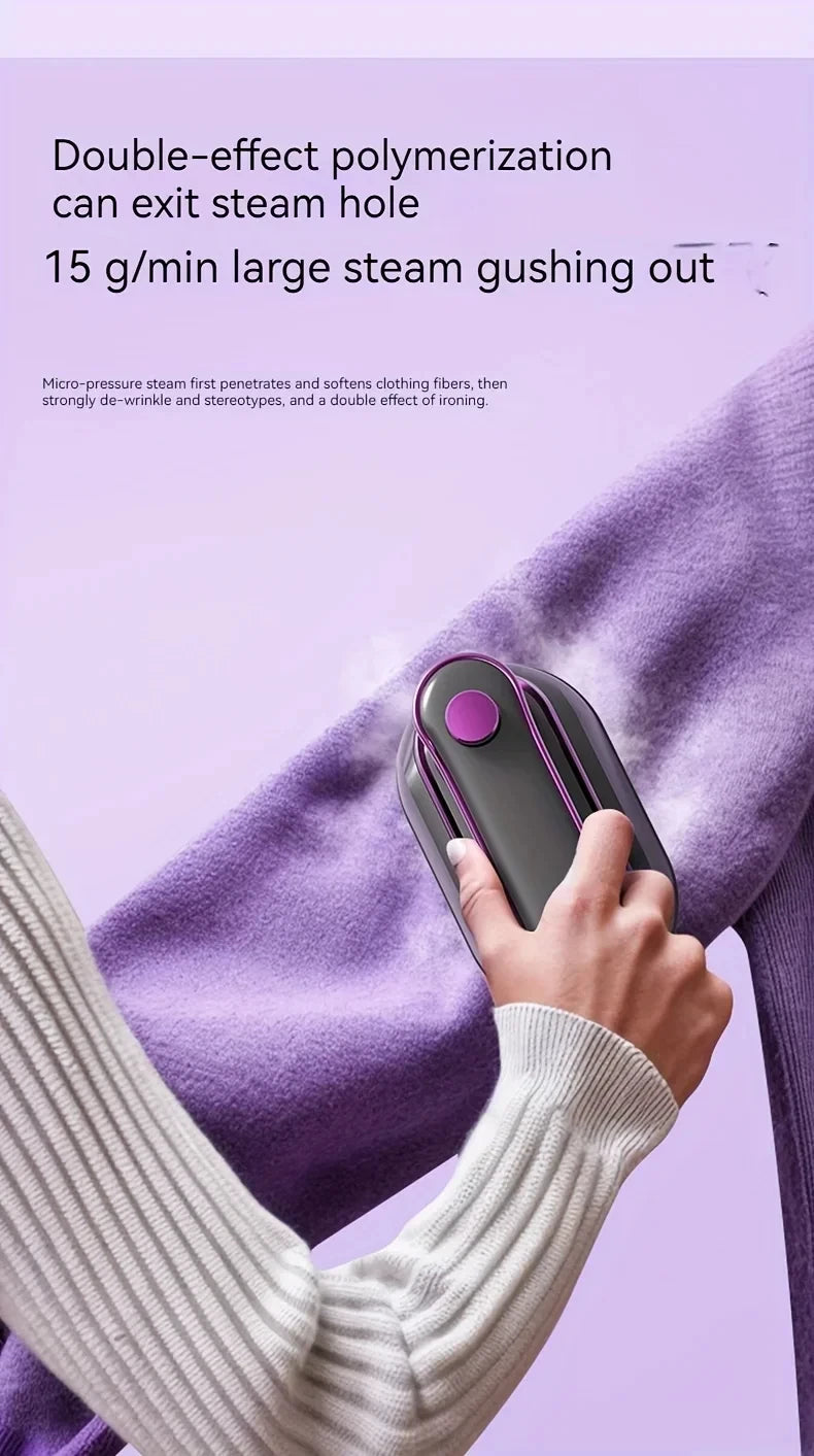 Portable Handheld Steam Iron – Travel & Home