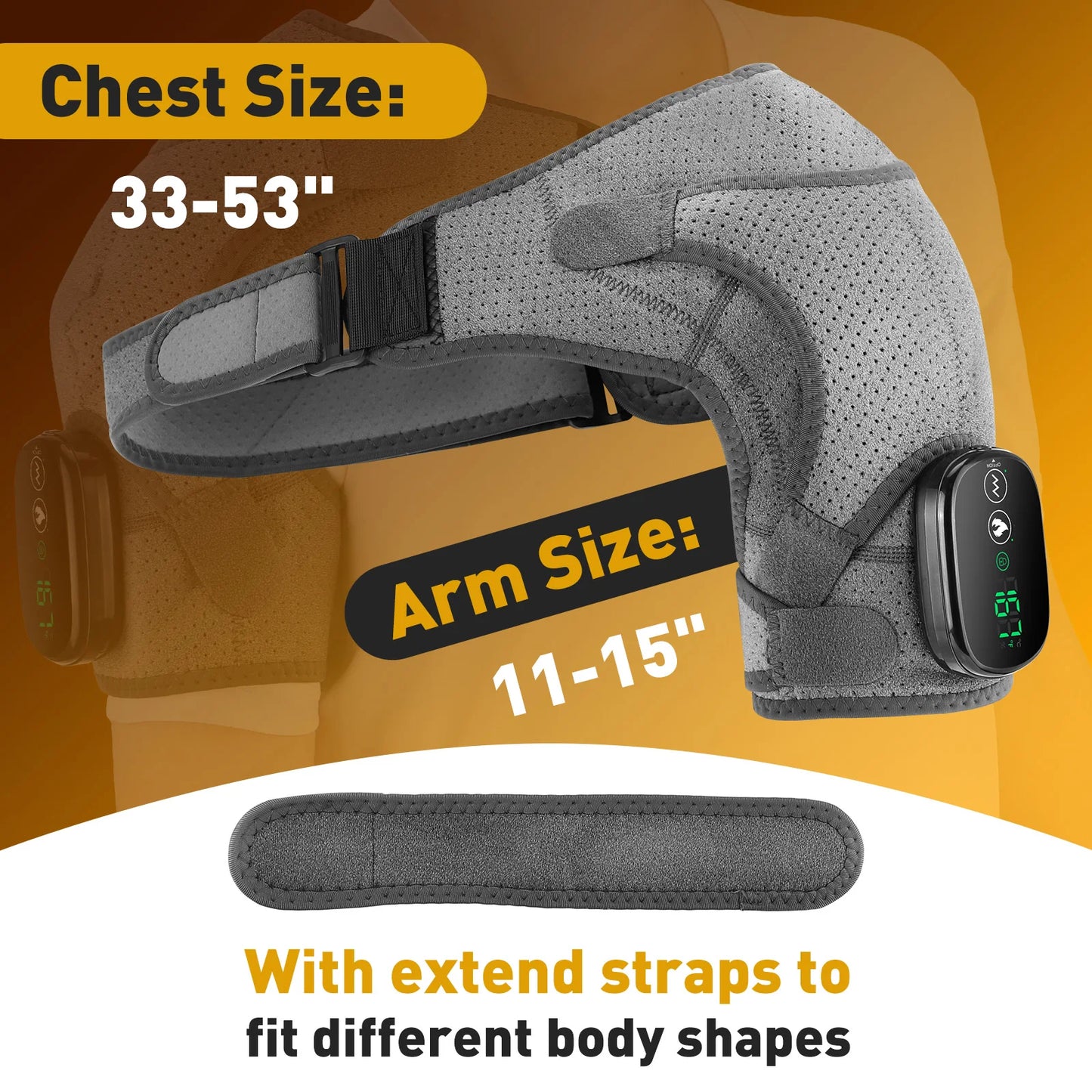 Electric Shoulder & Neck Heating Pad Massager