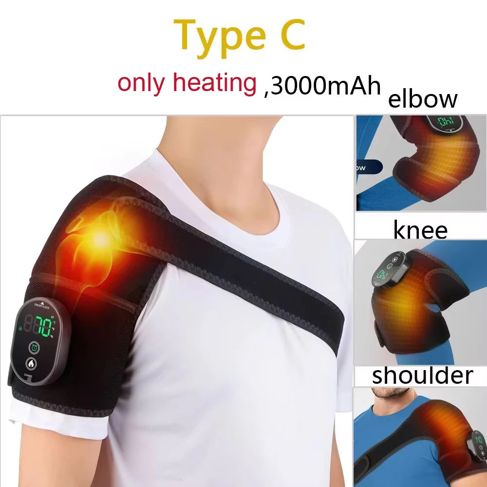 Electric Shoulder & Neck Heating Pad Massager