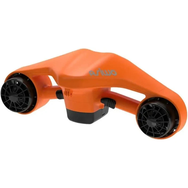 Asiwo Electric Sea Scooter 130Wh Portable Underwater Thruster, 35Mins Runtime Snorkeling Scooter for Travel, 30m Waterproof