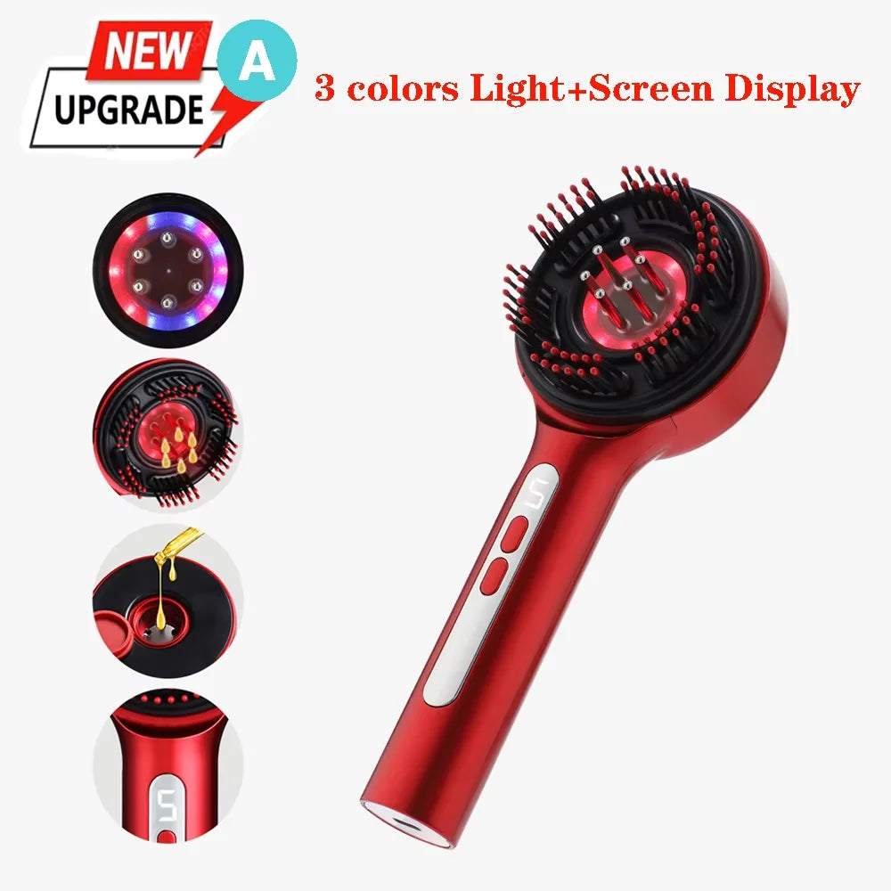 Electric Scalp Massager & Hair Growth Comb