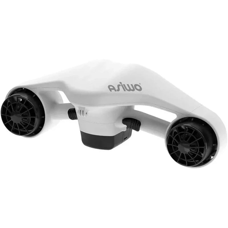 Asiwo Electric Sea Scooter 130Wh Portable Underwater Thruster, 35Mins Runtime Snorkeling Scooter for Travel, 30m Waterproof