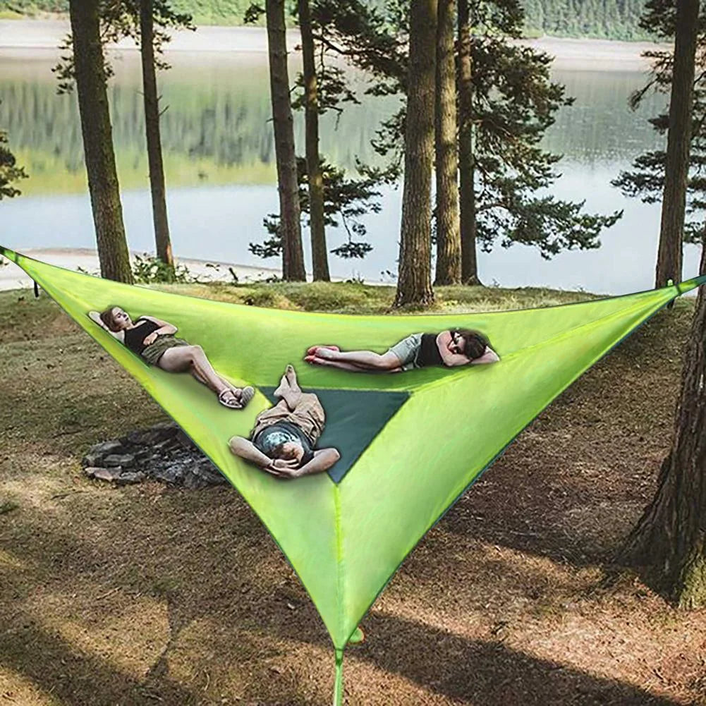 Portable Triangle Hammock – Outdoor & Garden Relaxation