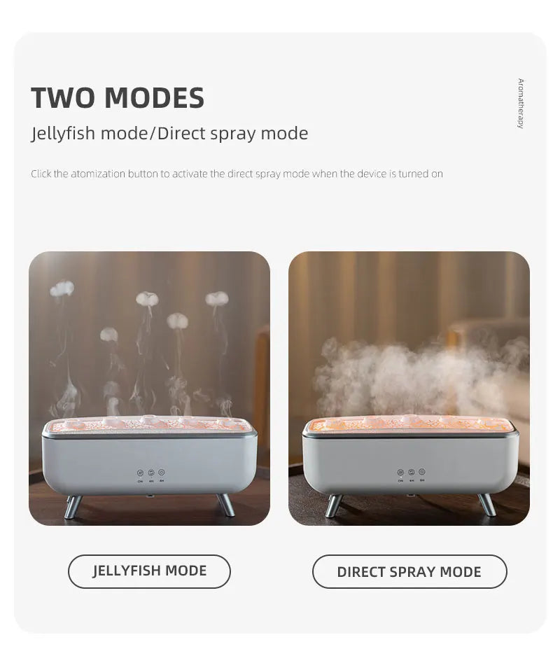 Volcanic Lava Humidifier & Aroma Diffuser – Ambient Home Decor