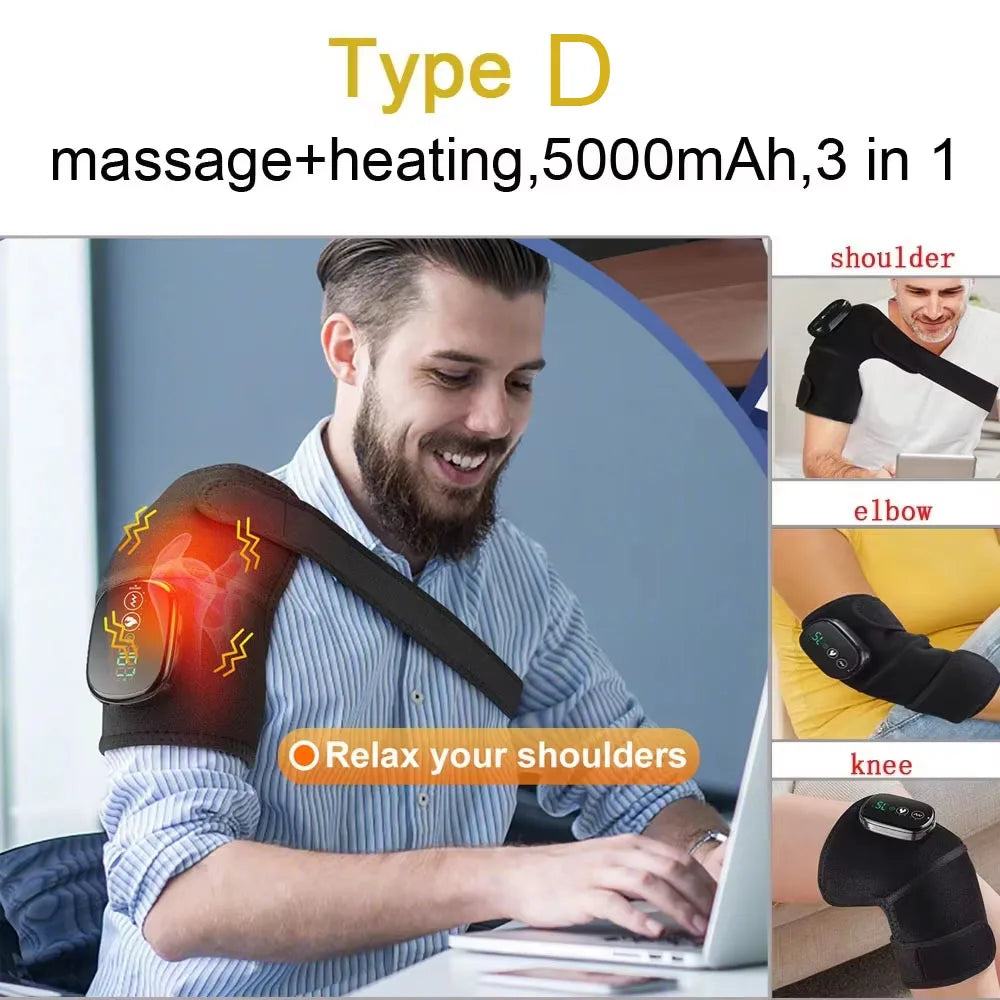 Electric Shoulder & Neck Heating Pad Massager
