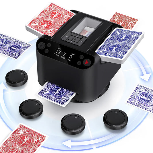 Automatic Card Shuffler – Up to 6 Decks
