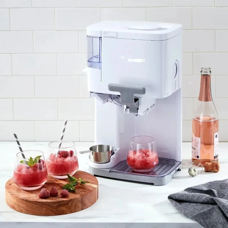 Multifunctional Dessert Mixing Appliance 1.5 Quart Capacity Home Kitchen Sorbet Gelato Daily Beverage Making Unit