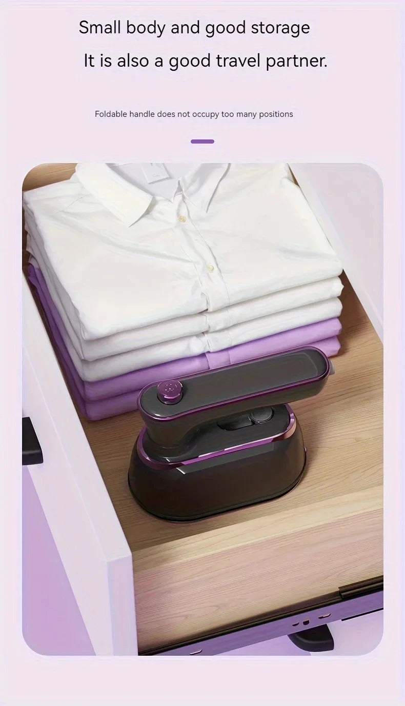 Portable Handheld Steam Iron – Travel & Home