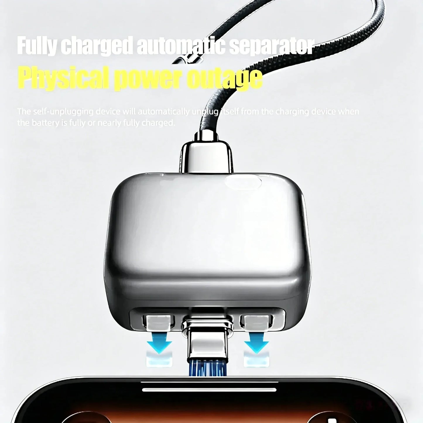 140W Smart USB-C Charging Adapter with Auto-Disconnect