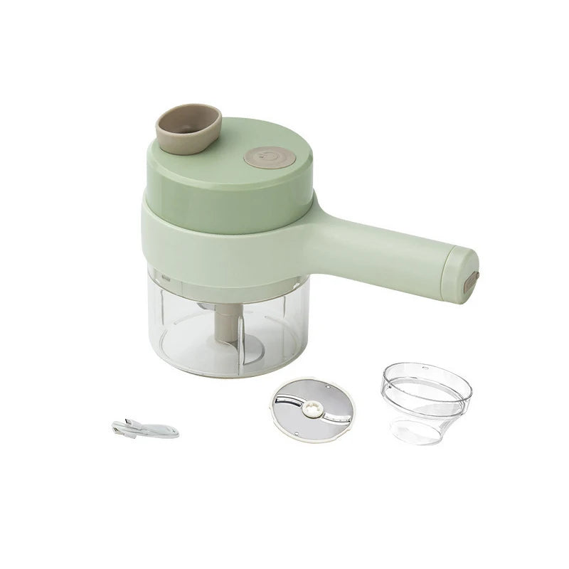 Electric Wireless Food Processor & Vegetable Chopper