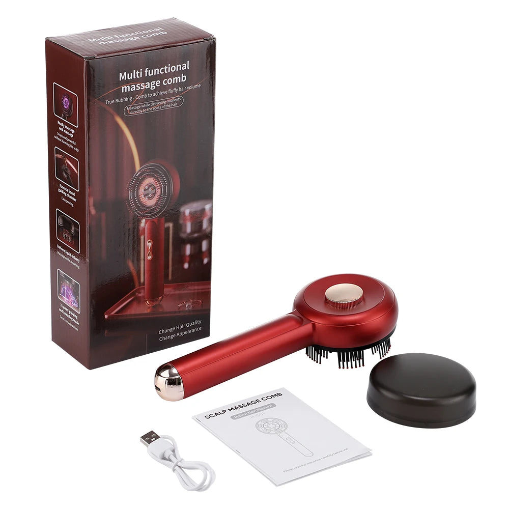 Electric Scalp Massager & Hair Growth Comb