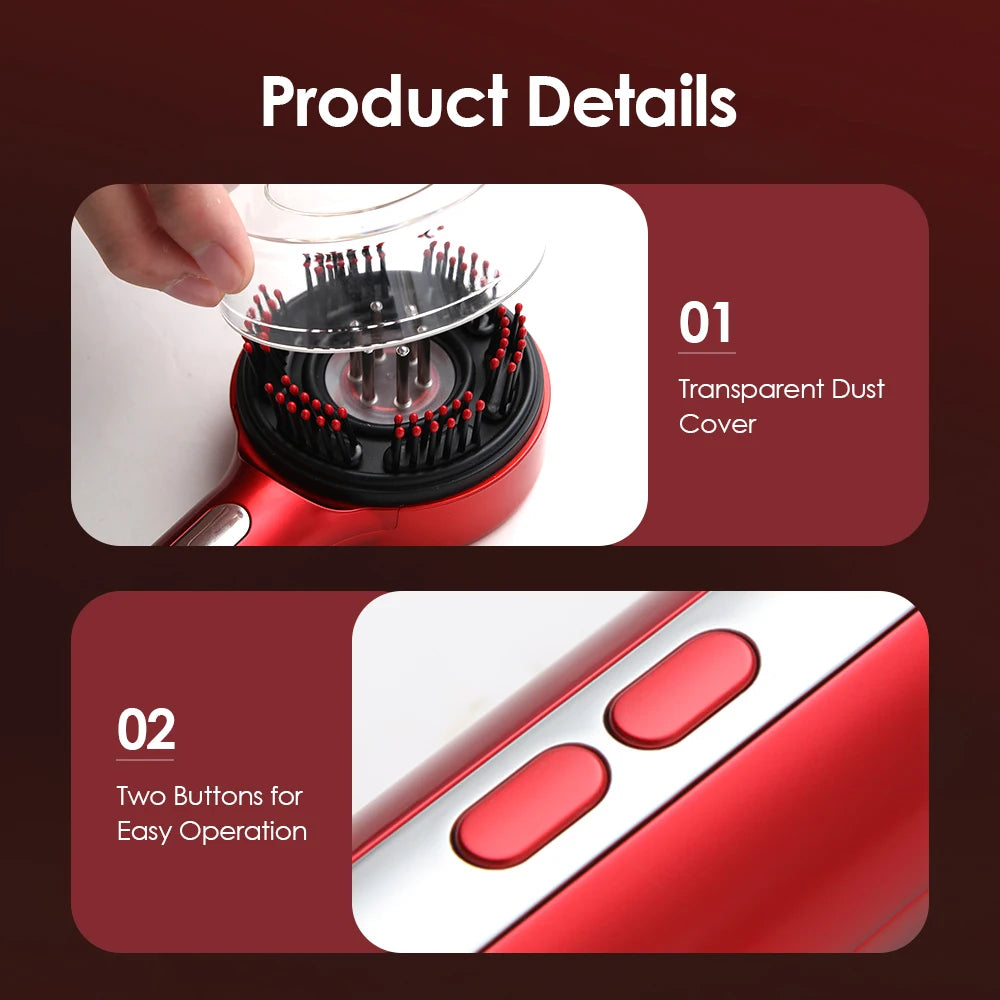 Electric Scalp Massager & Hair Growth Comb