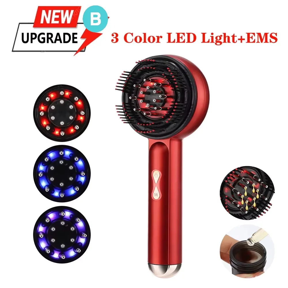 Electric Scalp Massager & Hair Growth Comb