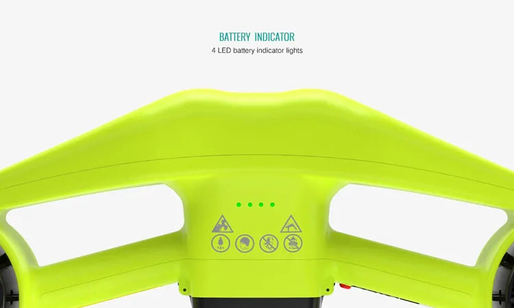 Asiwo Electric Sea Scooter 130Wh Portable Underwater Thruster, 35Mins Runtime Snorkeling Scooter for Travel, 30m Waterproof