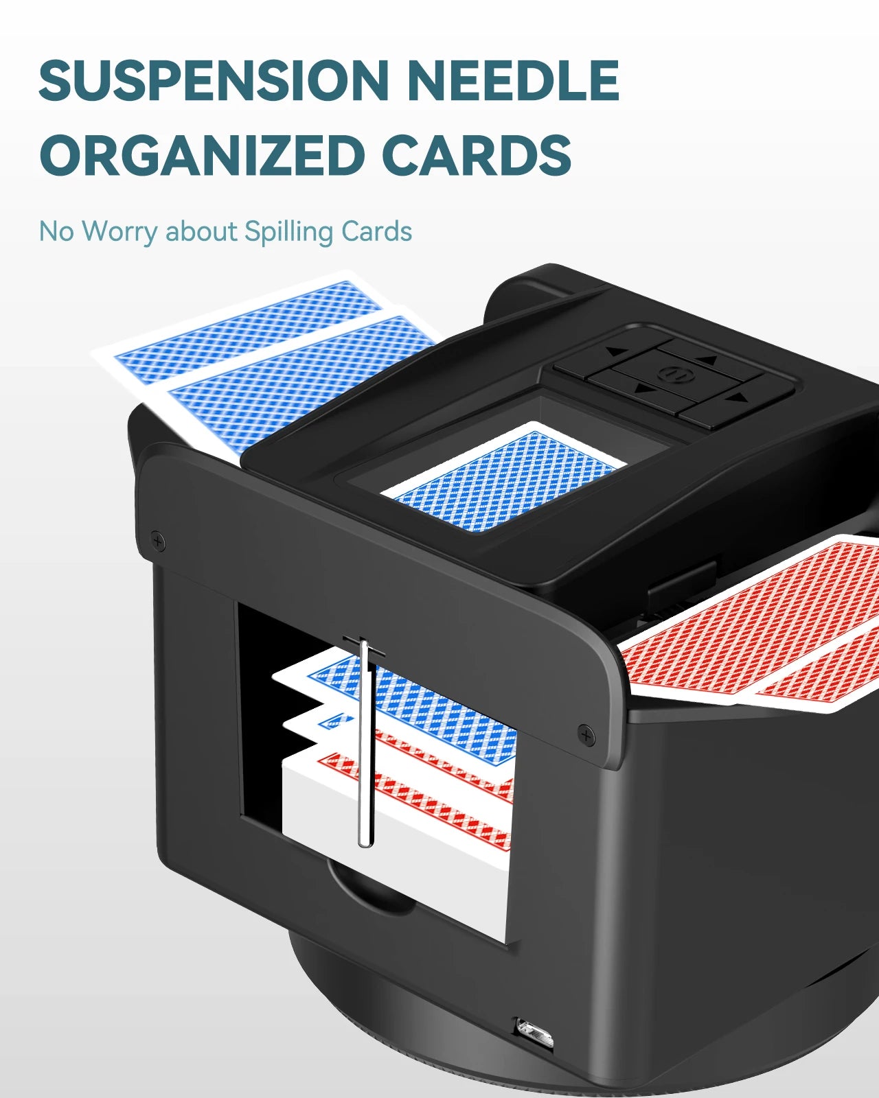Automatic Card Shuffler – Up to 6 Decks