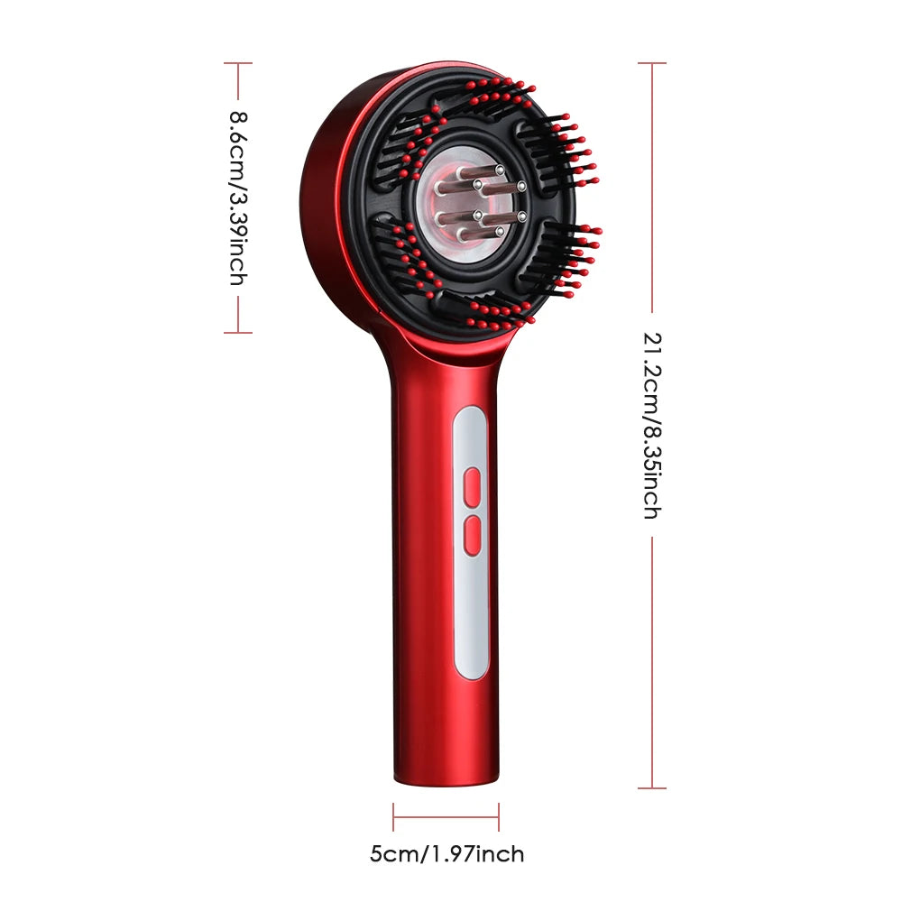 Electric Scalp Massager & Hair Growth Comb