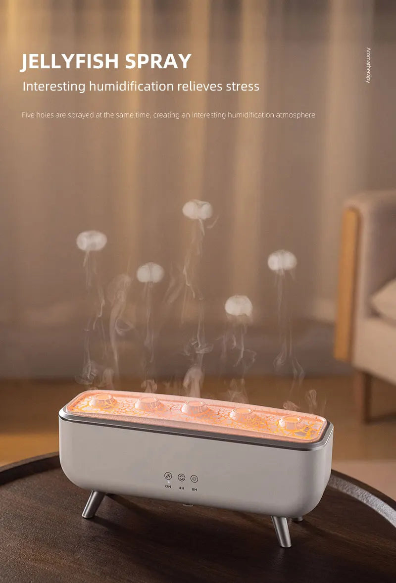 Volcanic Lava Humidifier & Aroma Diffuser – Ambient Home Decor