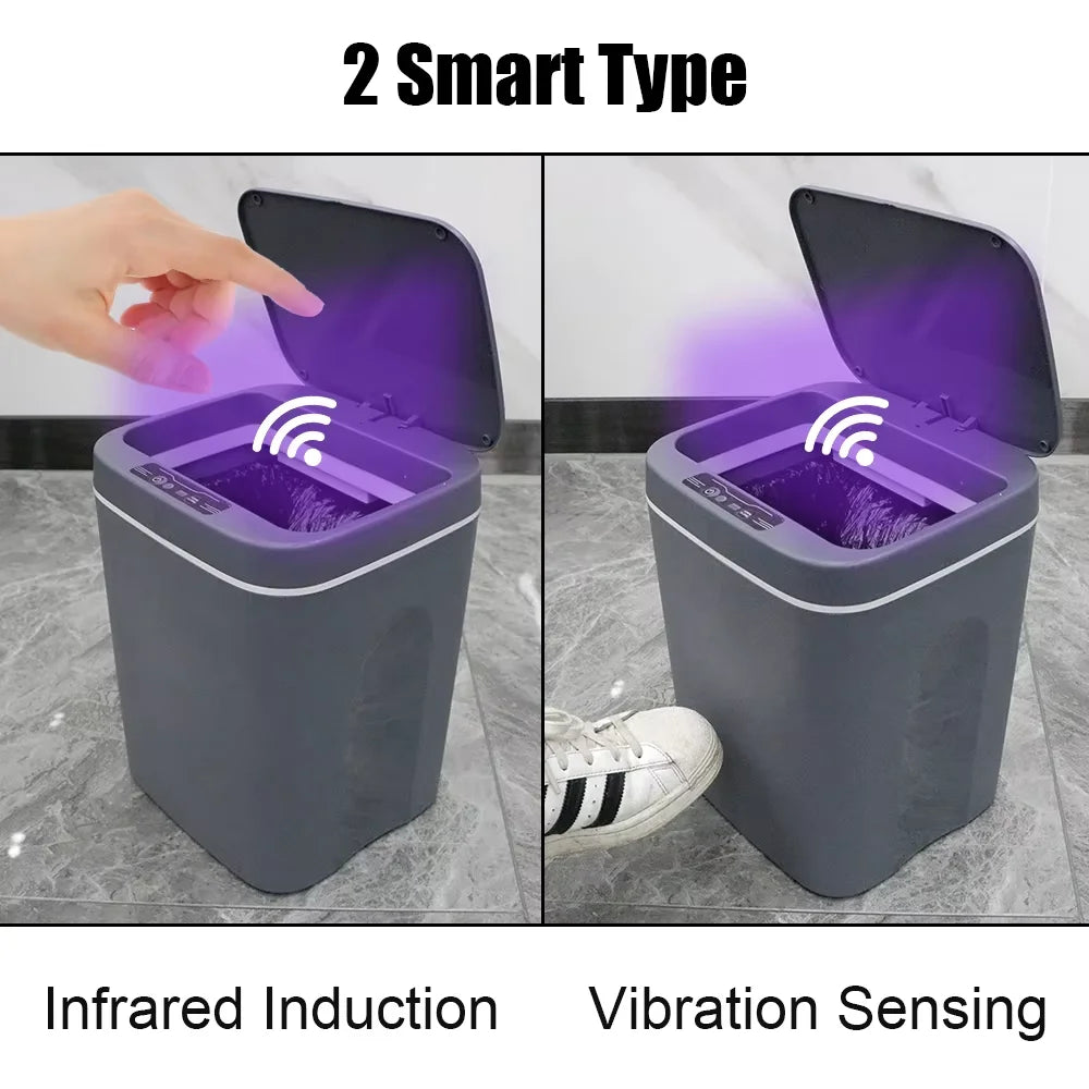 Smart Sensor Automatic Trash Bin