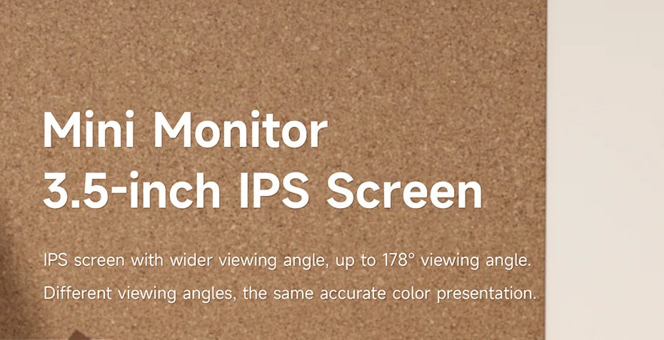 Hagibis 3.5" IPS Mini PC Monitor with USB-C Hub