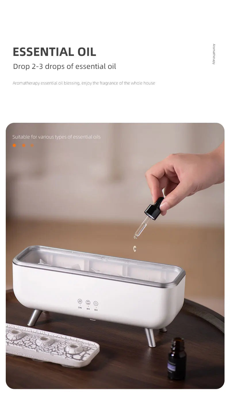 Volcanic Lava Humidifier & Aroma Diffuser – Ambient Home Decor