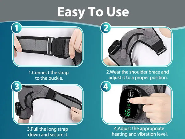 Electric Shoulder & Neck Heating Pad Massager