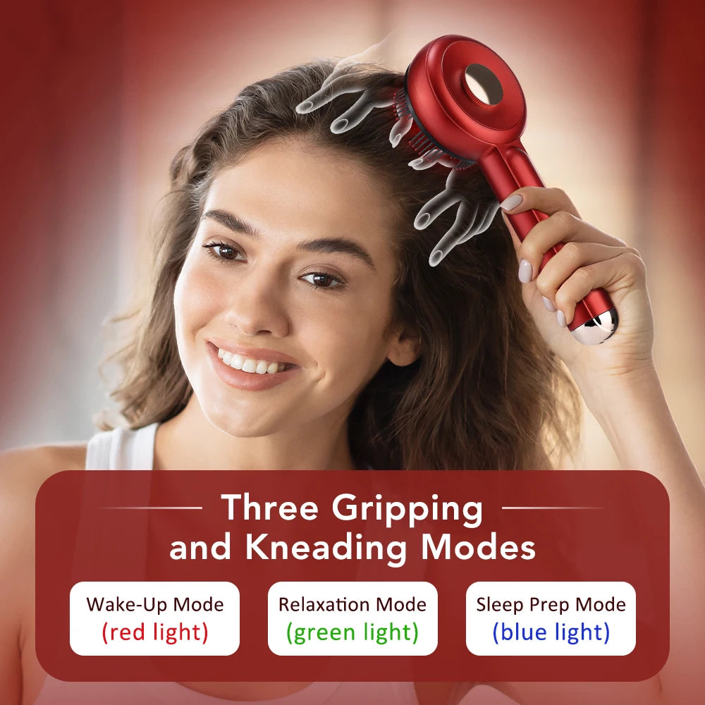 Electric Scalp Massager & Hair Growth Comb