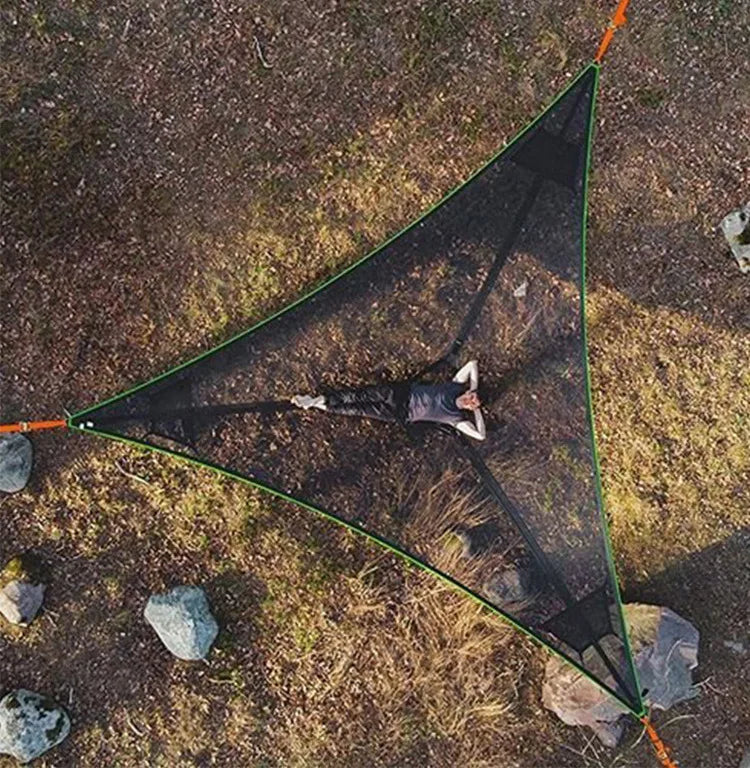 Portable Triangle Hammock – Outdoor & Garden Relaxation