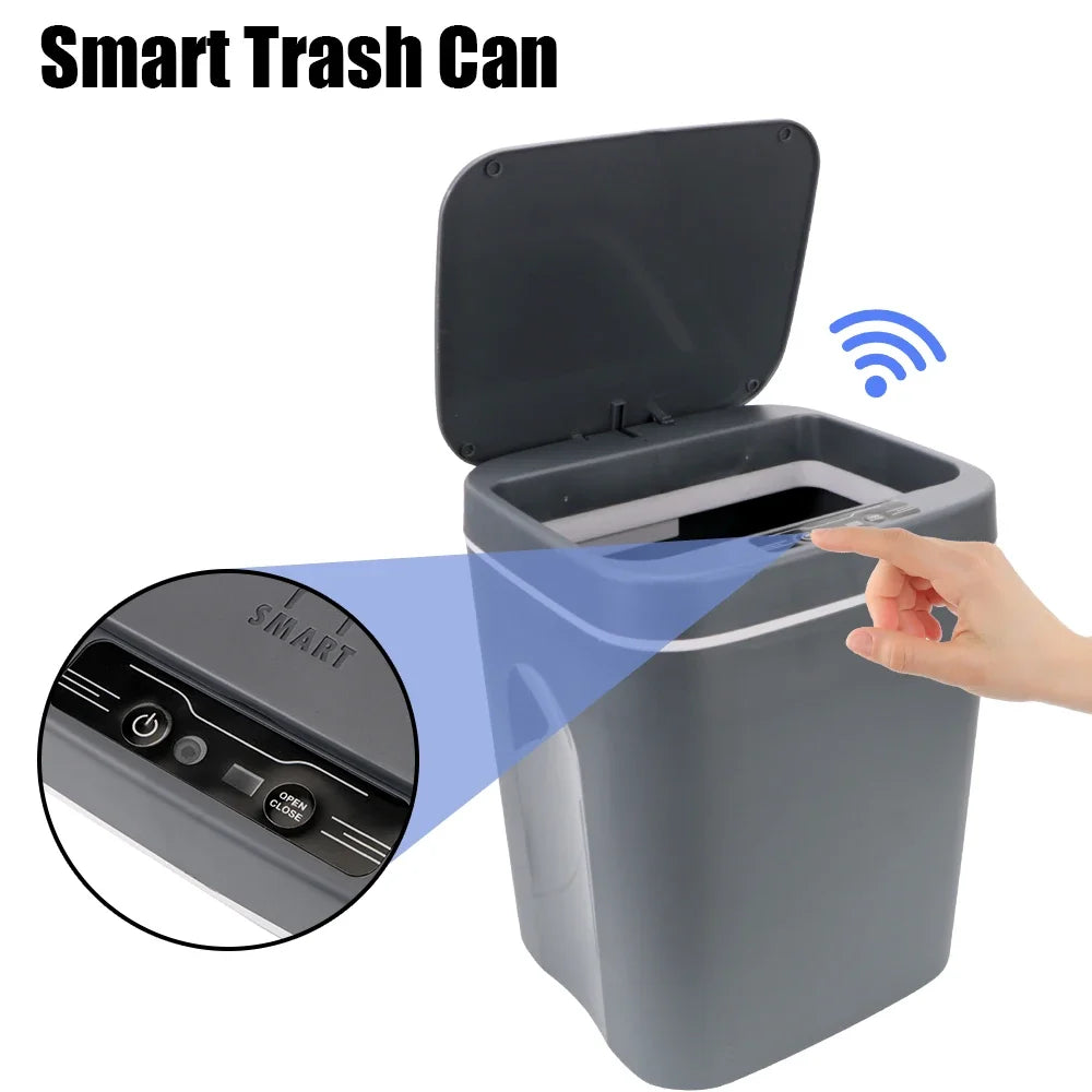 Smart Sensor Automatic Trash Bin