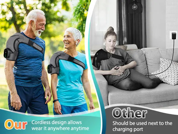 Electric Shoulder & Neck Heating Pad Massager