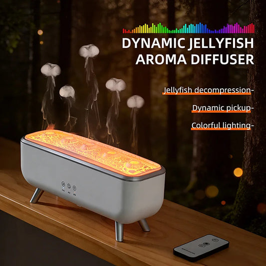 Volcanic Lava Humidifier & Aroma Diffuser – Ambient Home Decor