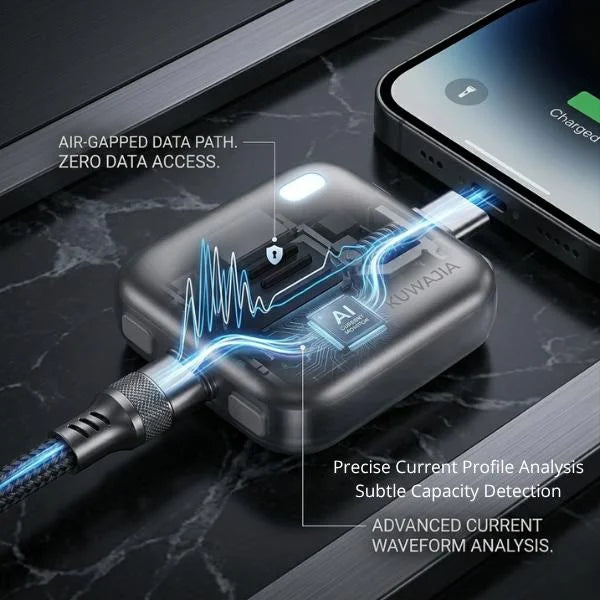 140W Smart USB-C Charging Adapter with Auto-Disconnect