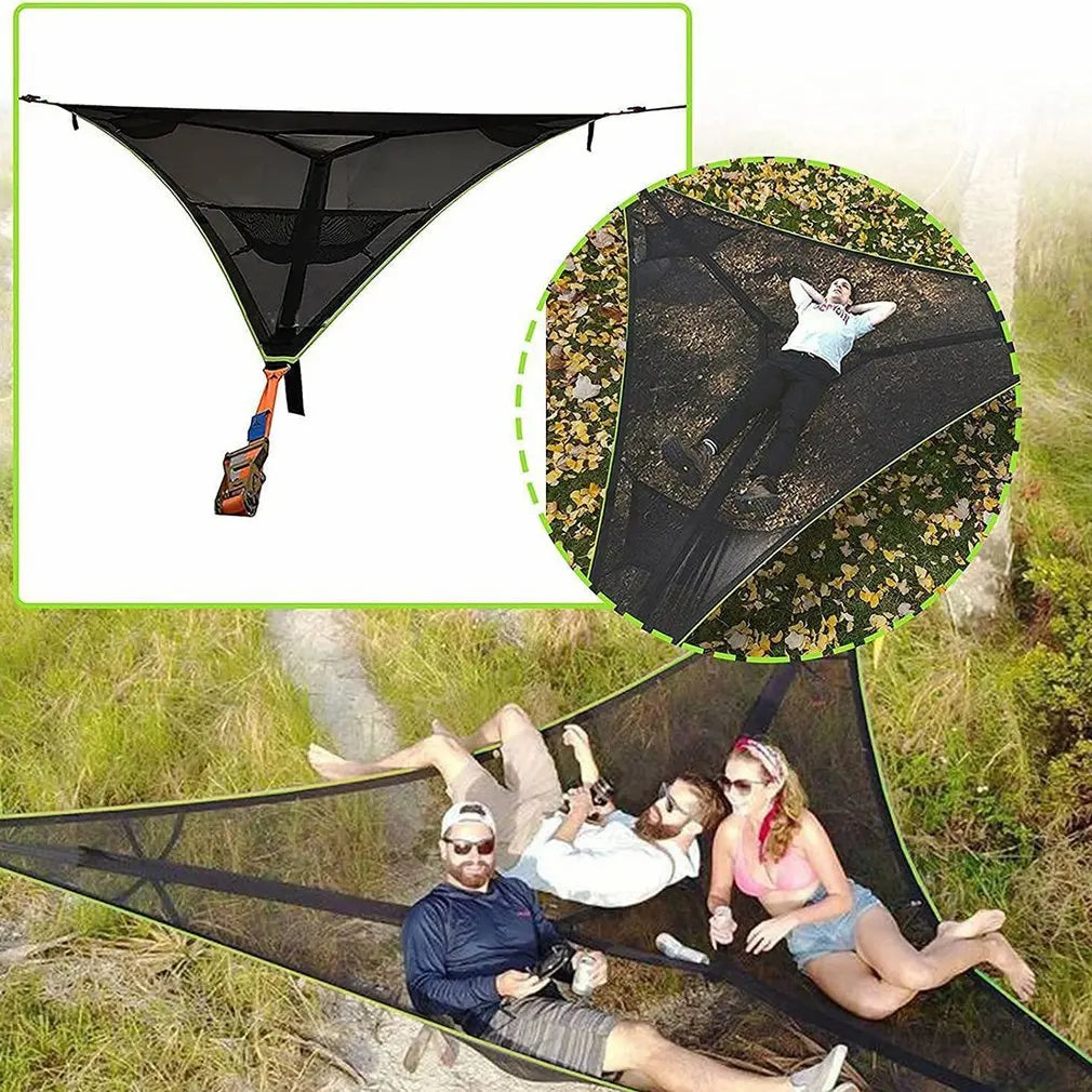 Portable Triangle Hammock – Outdoor & Garden Relaxation