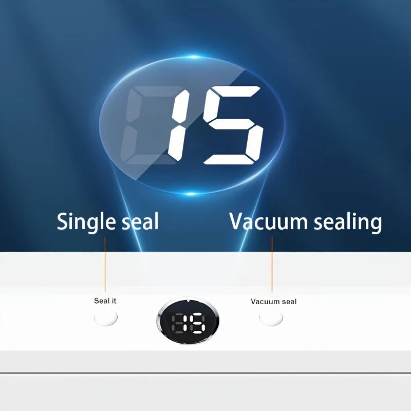 Automatic Vacuum Sealer Machine For Food Storage With 10pcs Free Food Saver Bags 220V Sealing Machine for Vacuum package