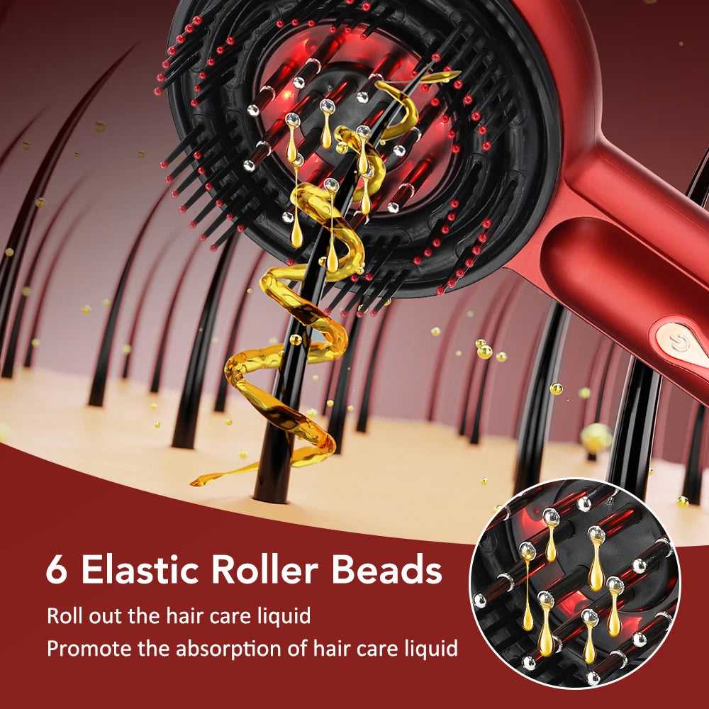 Electric Scalp Massager & Hair Growth Comb