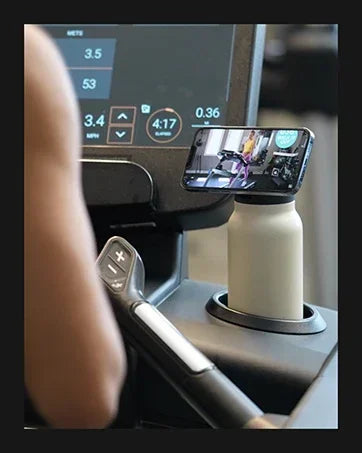 Insulated Sports Water Bottle With Magnetic Phone Holder Mount Stand For Gym Outdoor Activities Daily Hydration