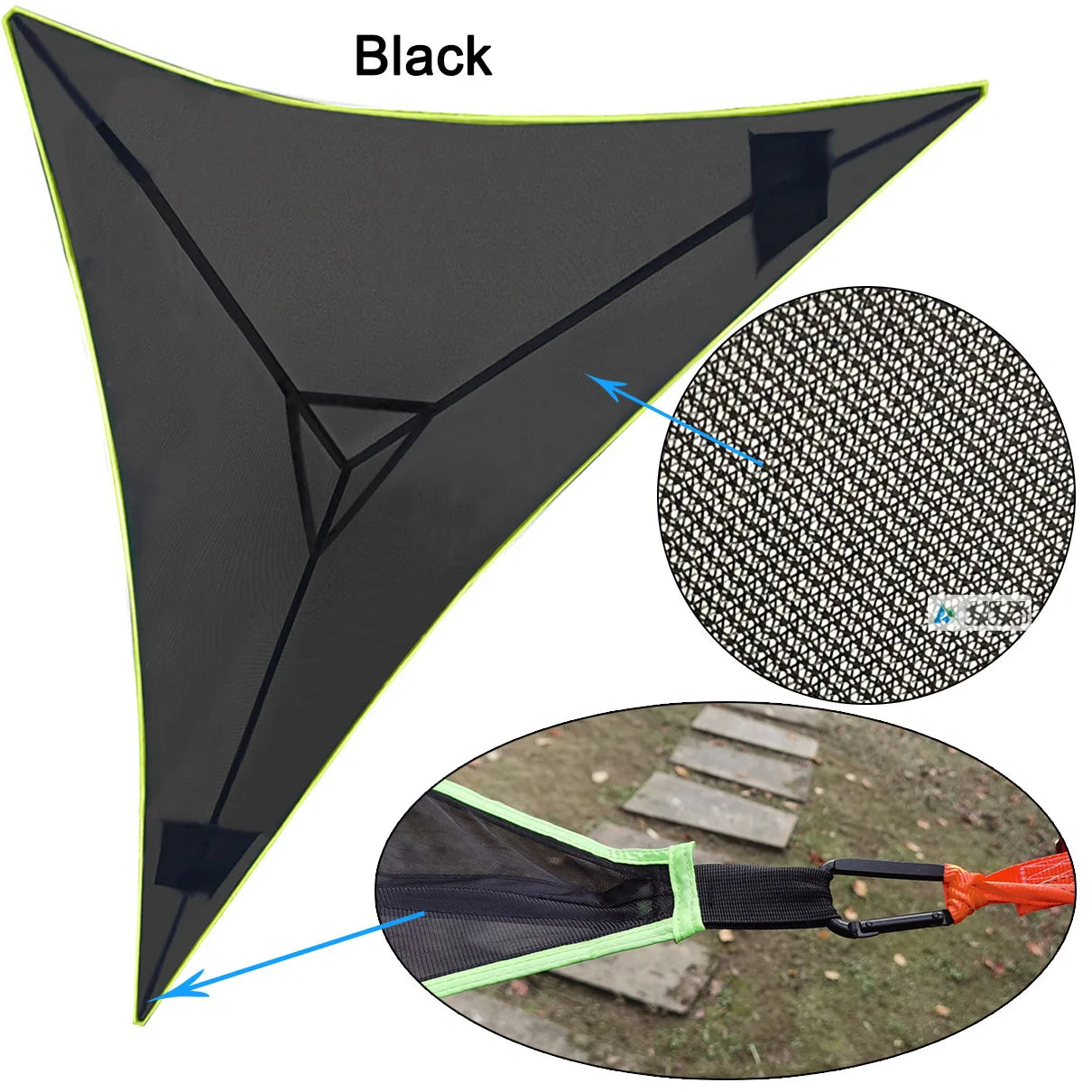 Portable Triangle Hammock – Outdoor & Garden Relaxation