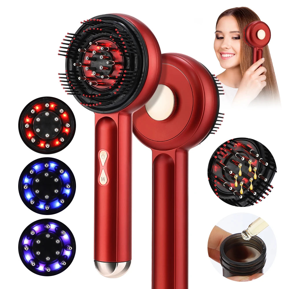 Electric Scalp Massager & Hair Growth Comb