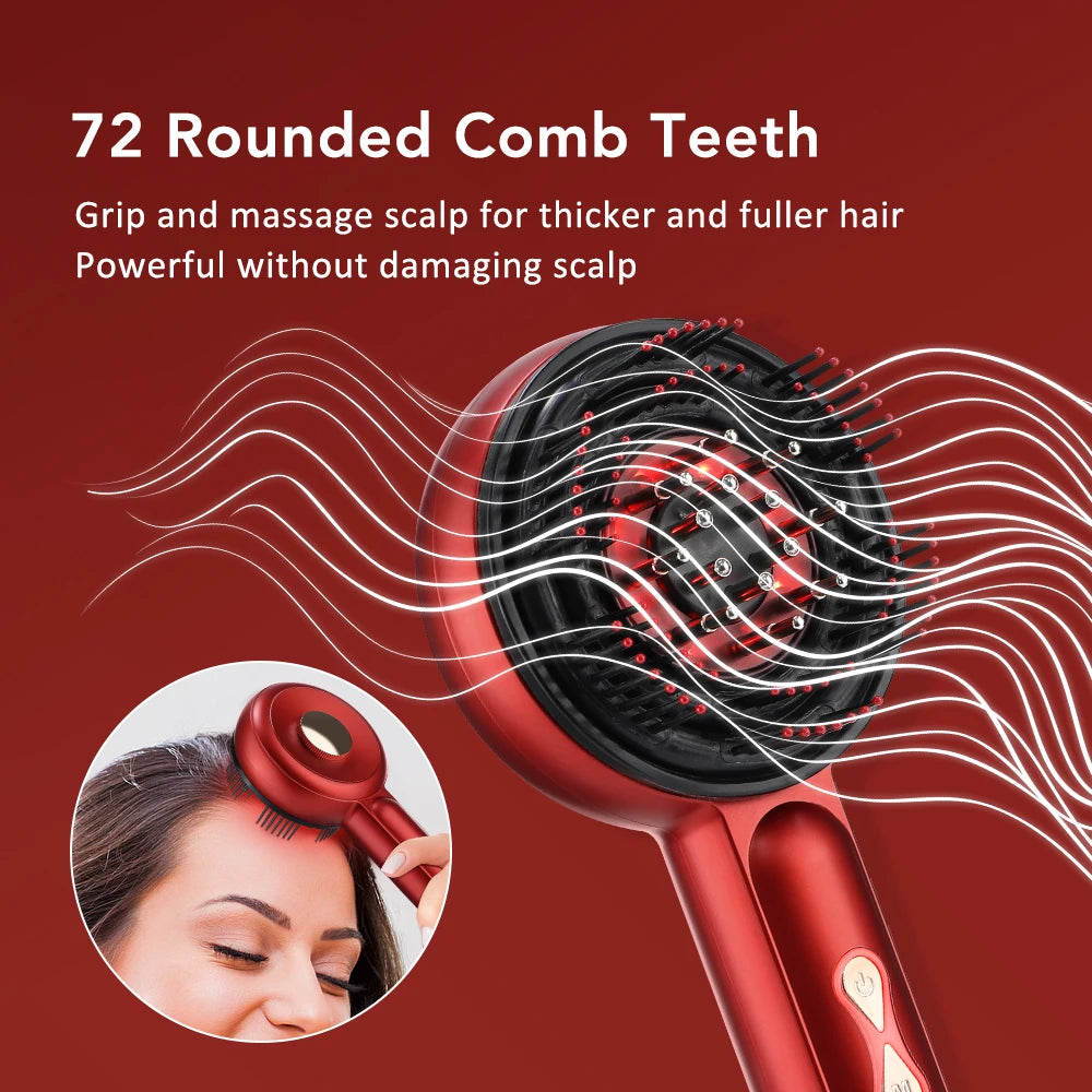Electric Scalp Massager & Hair Growth Comb