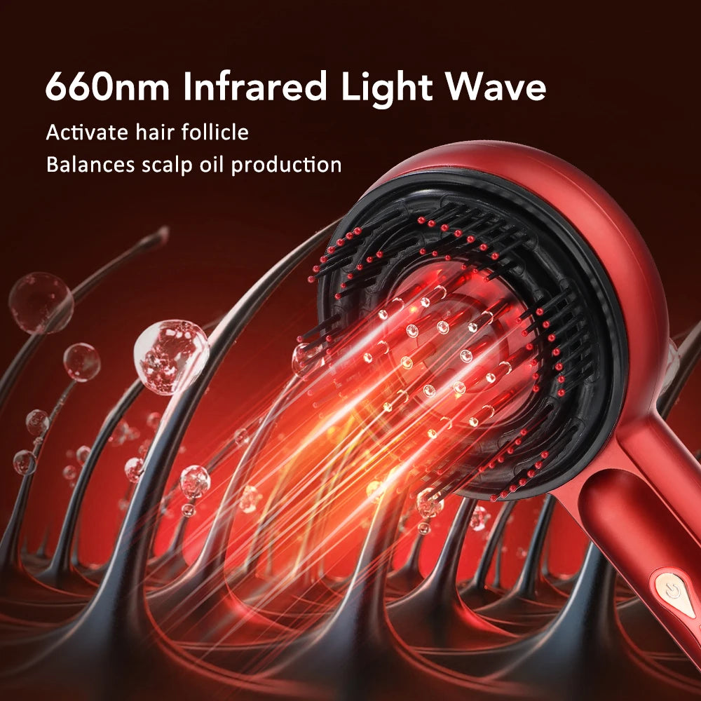 Electric Scalp Massager & Hair Growth Comb