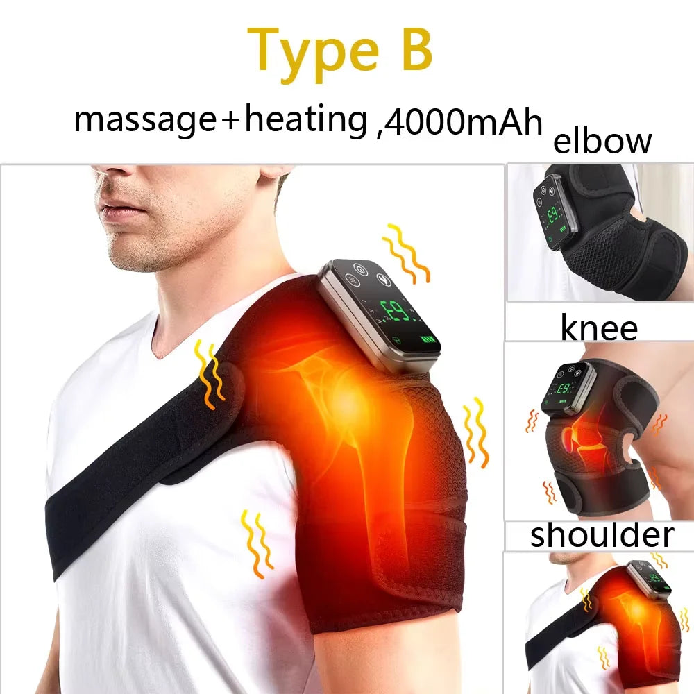 Electric Shoulder & Neck Heating Pad Massager