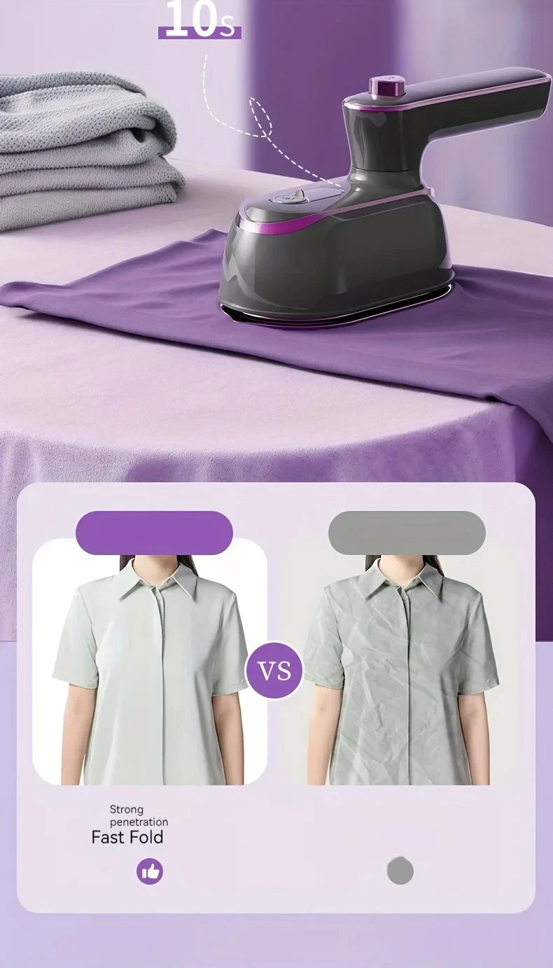 Portable Handheld Steam Iron – Travel & Home