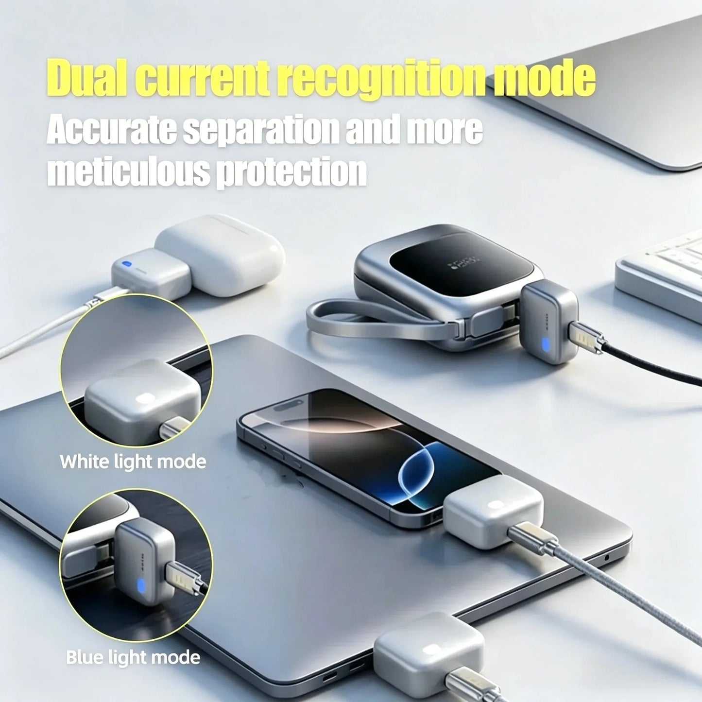 140W Smart USB-C Charging Adapter with Auto-Disconnect