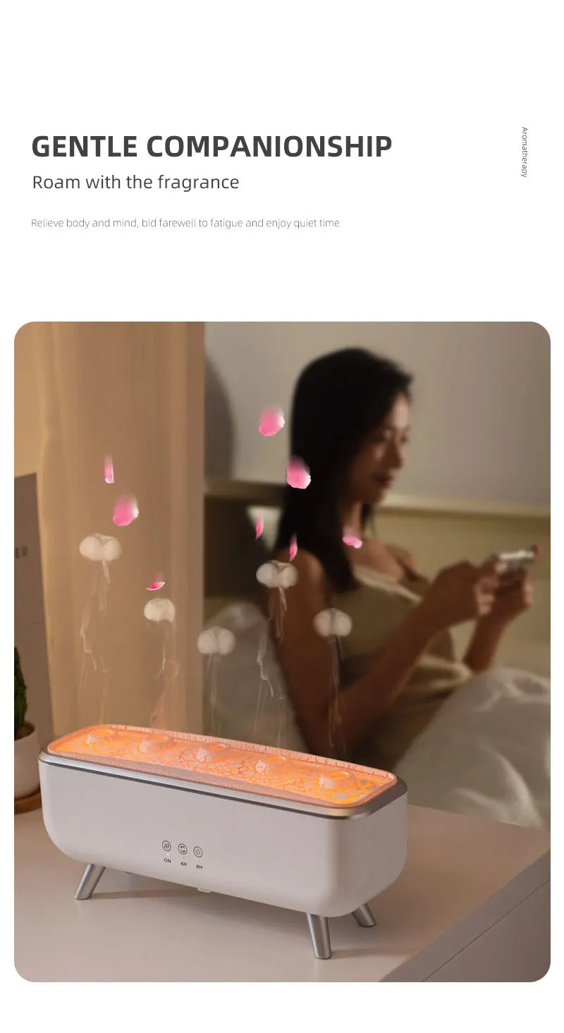 Volcanic Lava Humidifier & Aroma Diffuser – Ambient Home Decor